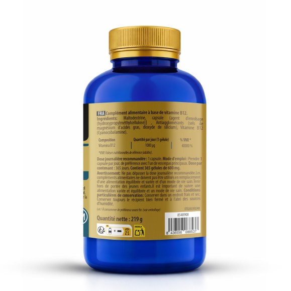 SANON Vitamina B12 365 cápsulas
