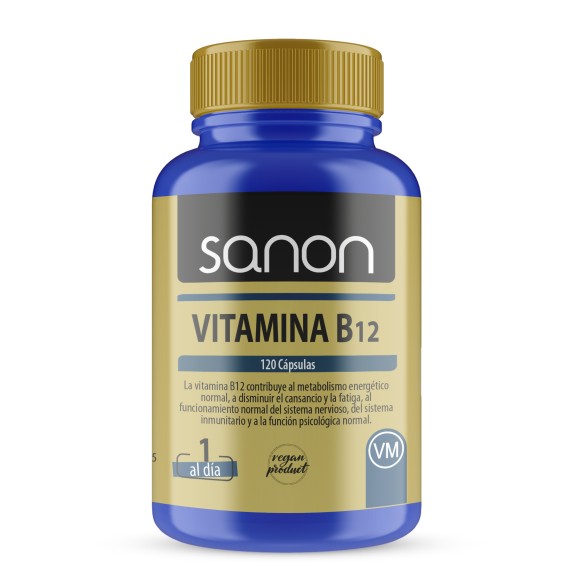 SANON Vitamina B12 120 cápsulas