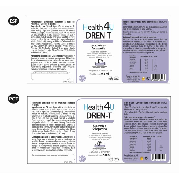 H4U Dren-T 250 ml