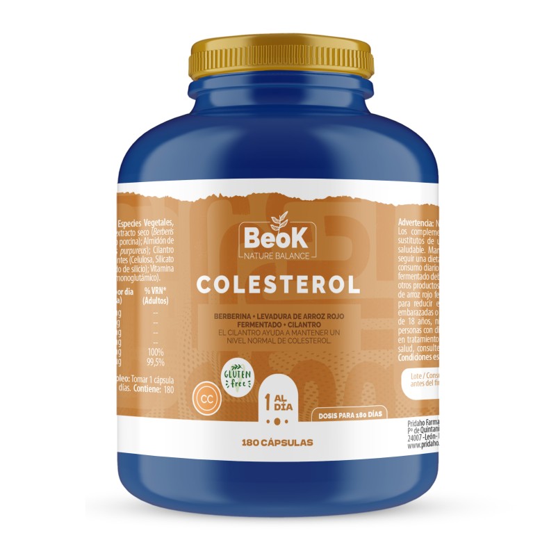 BEOK Colesterol 180 cápsulas