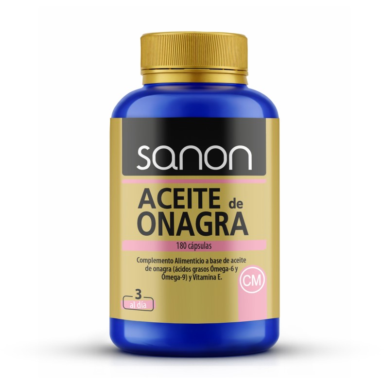 SANON Aceite de Onagra 180 cápsulas