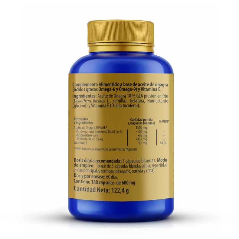 SANON Aceite de Onagra 180 cápsulas