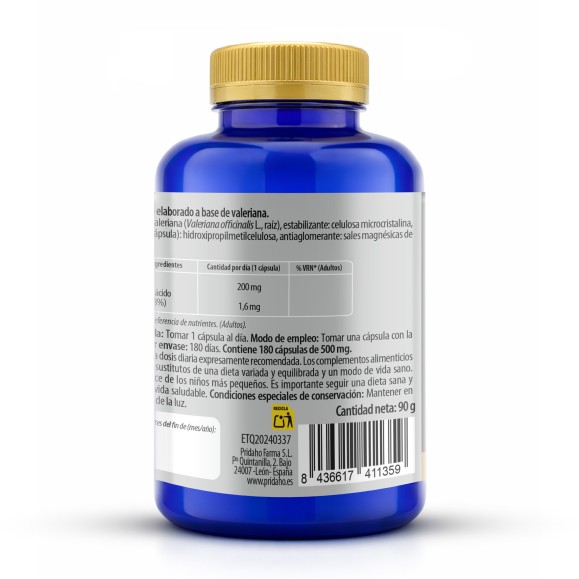 PHYTOFARMA Valeriana 180 cápsulas
