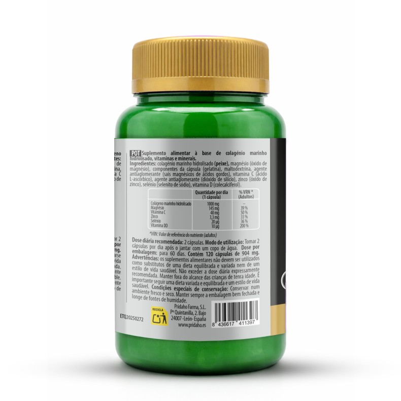 PHYTOFARMA Colágeno marino 120 cápsulas