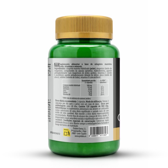 PHYTOFARMA Colágeno marino 120 cápsulas