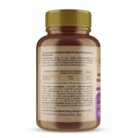 H4U Magnesio + vitamina B6 60 comprimidos Special edition