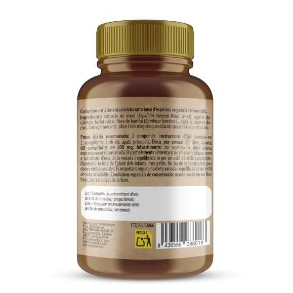 H4U Maca + Zinc + Selenio 60 comprimidos Special edition