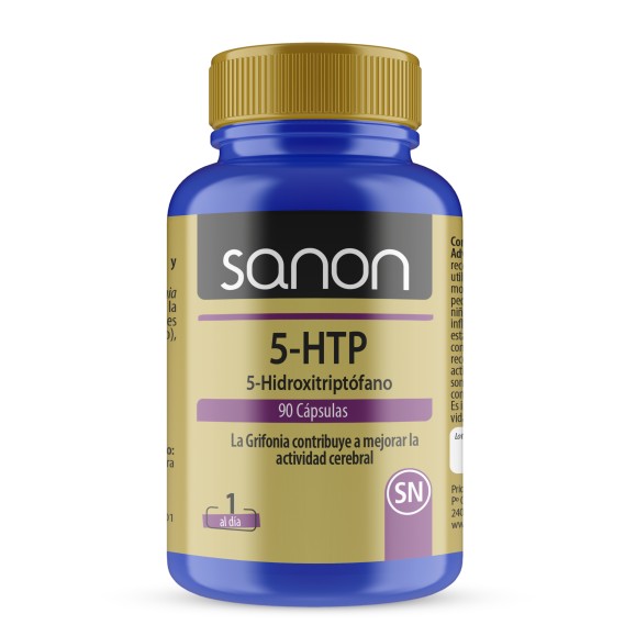 SANON 5-HTP (5-Hidroxitriptófano) 90 cápsulas