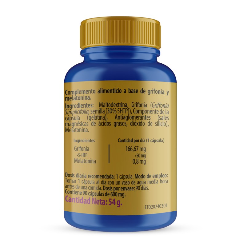 SANON 5-HTP (5-Hidroxitriptófano) 90 cápsulas