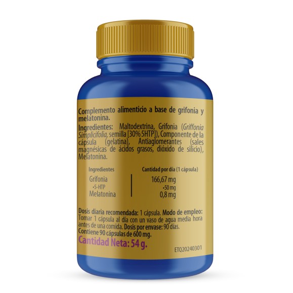 SANON 5-HTP (5-Hidroxitriptófano) 90 cápsulas