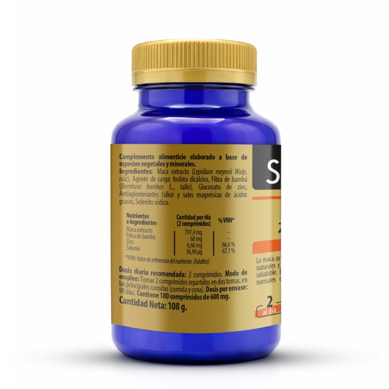 SANON Maca, Zinc + Selenio 180 comprimidos