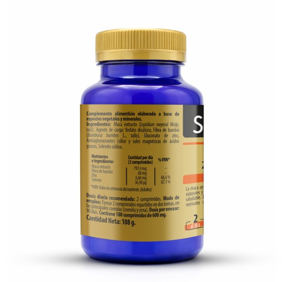 SANON Maca, Zinc + Selenio 180 comprimidos
