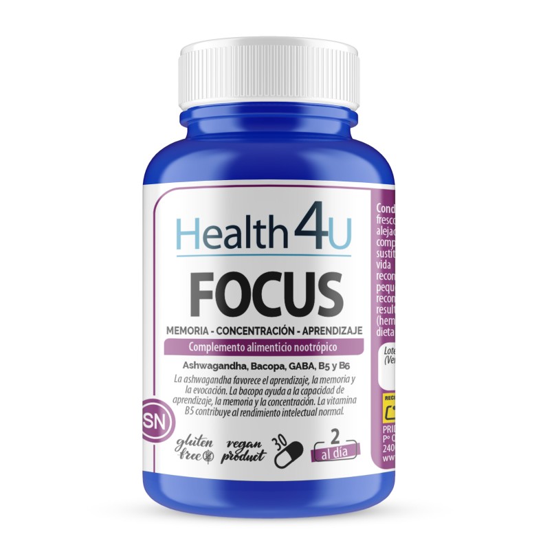 H4U Focus 30 cápsulas