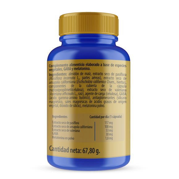 SANON Melatonina + Gaba 120 cápsulas vegetales