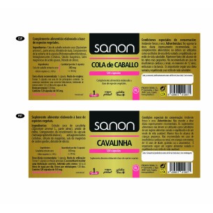 SANON Cola de caballo 120 cápsulas 2