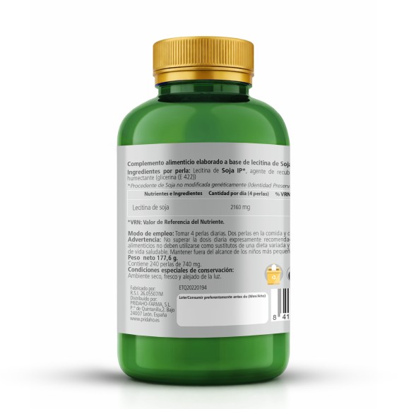 PHYTOFARMA Lecitina de Soja 240 perlas