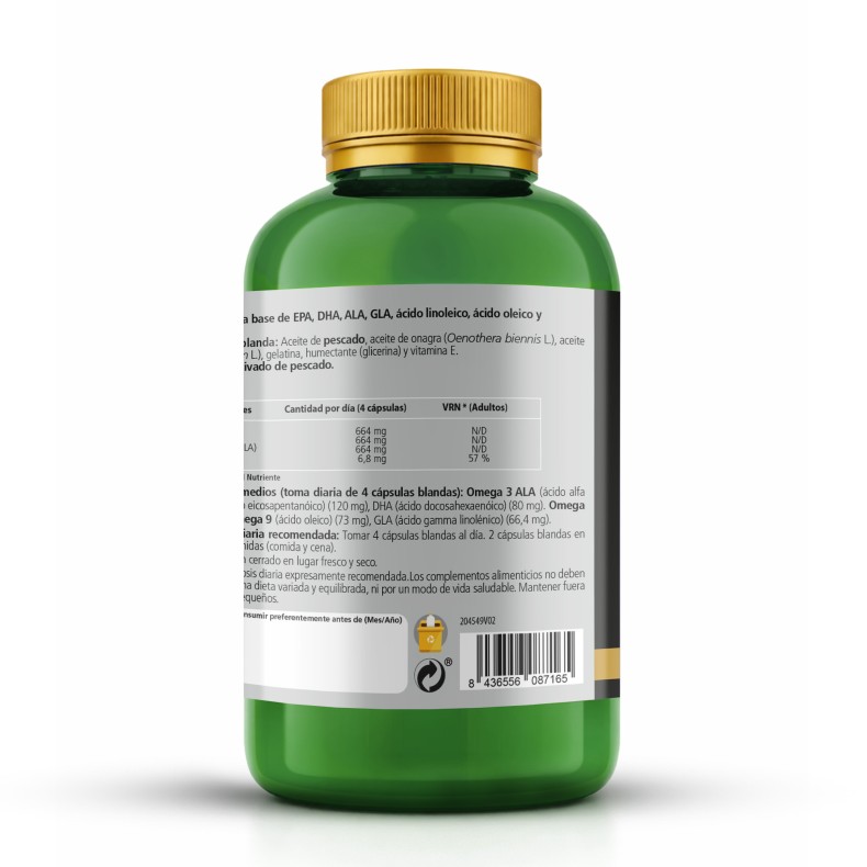 PHYTOFARMA Omega 3,6,9 360 cápsulas blandas