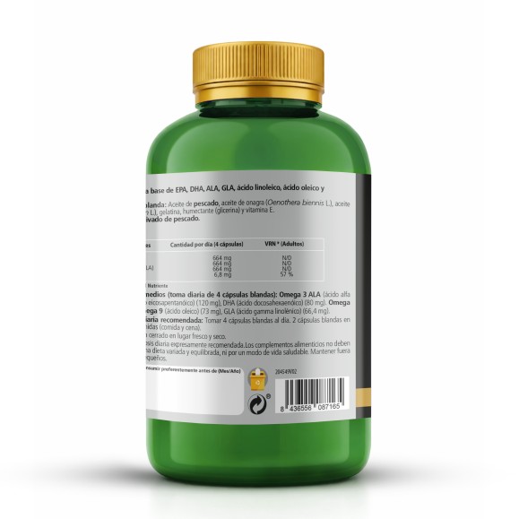 PHYTOFARMA Omega 3,6,9 360 cápsulas blandas