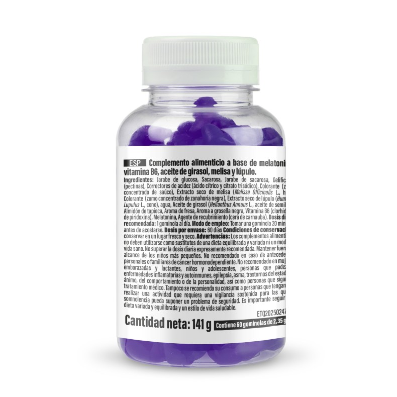 SANON Melatonina 1 mg 60 gummies