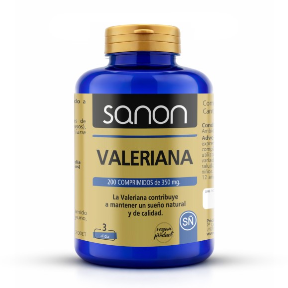 SANON Valeriana 200 comprimidos