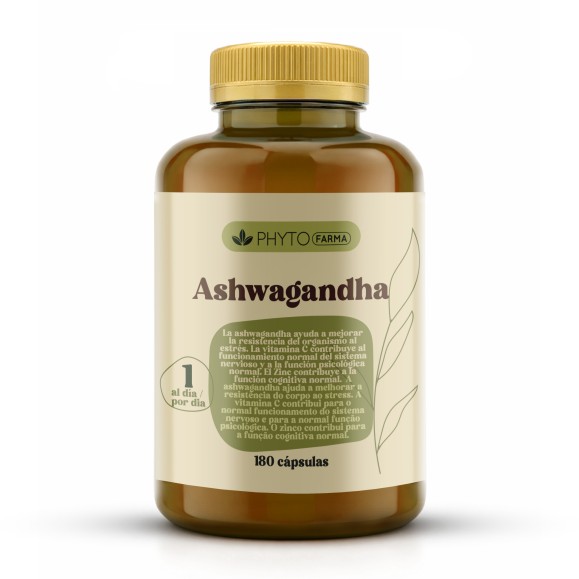 PHYTOFARMA Ashwagandha 180 cápsulas