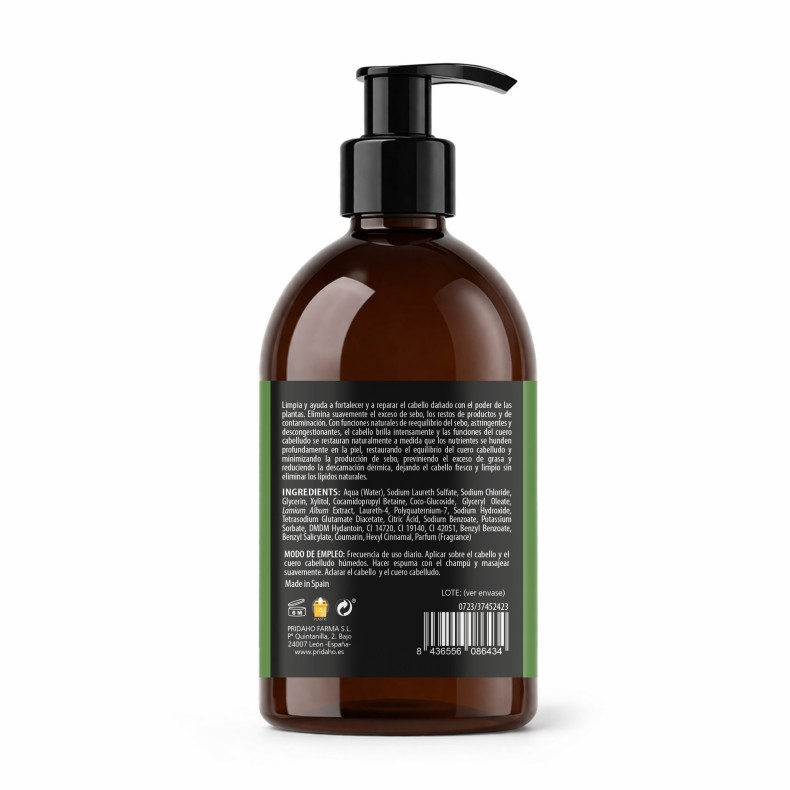 XENSIUM Nature Champú con extracto de Ortiga blanca 500 ml
