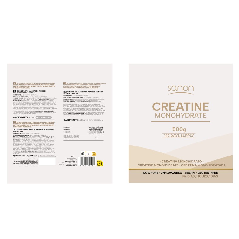 SANON Creatine Monohydrate 500g