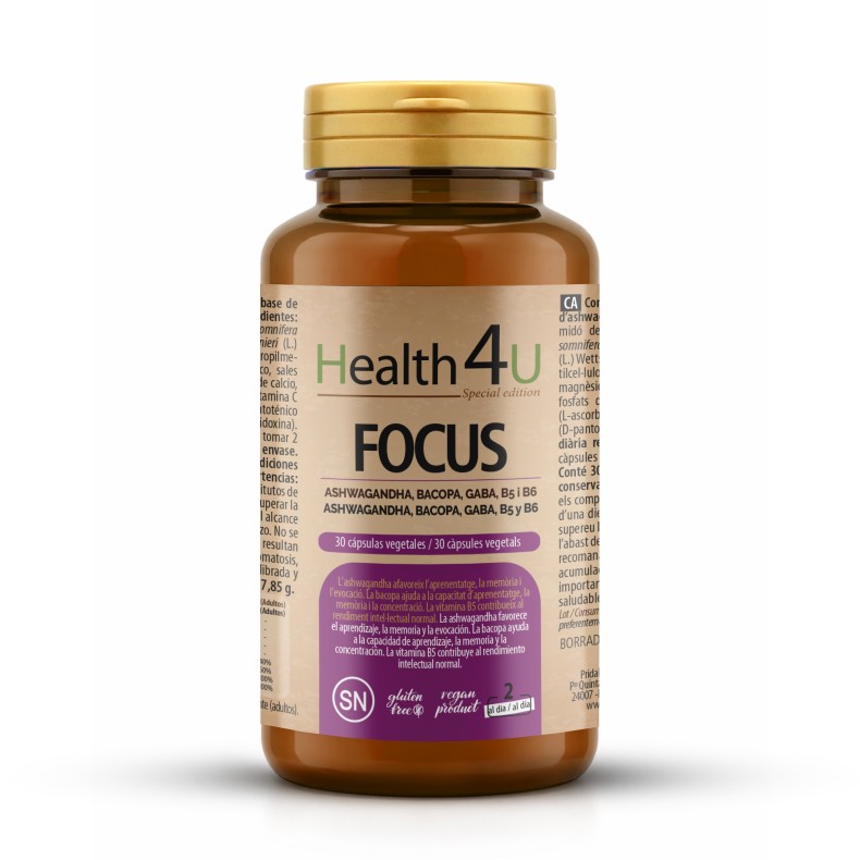 H4U Focus 30 cápsulas vegetales Special edition