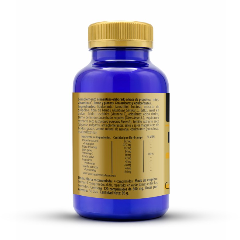 SANON Propóleo con Vitamina C 120 comprimidos masticables