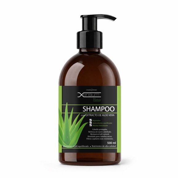 XENSIUM Nature Champú con extracto de Aloe Vera 500 ml