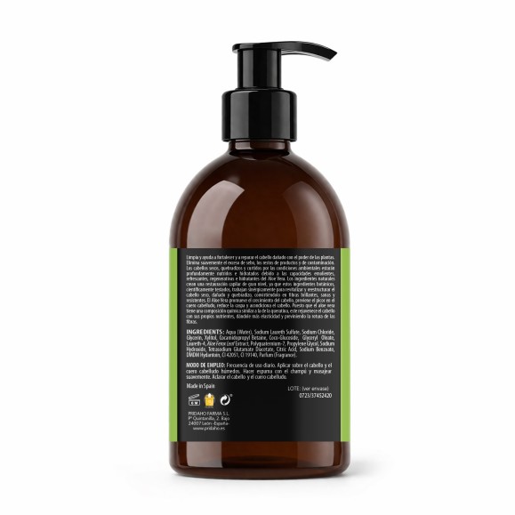 XENSIUM Nature Champú con extracto de Aloe Vera 500 ml
