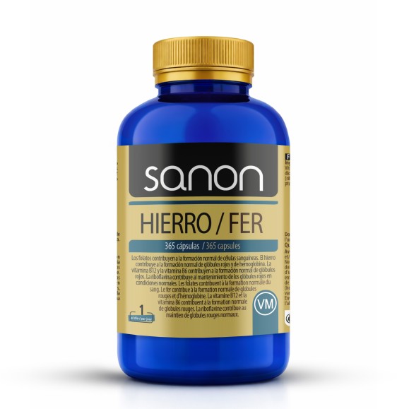 SANON Hierro 365 cápsulas blandas