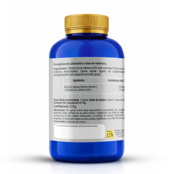 PHYTOFARMA Valeriana 365 cápsulas