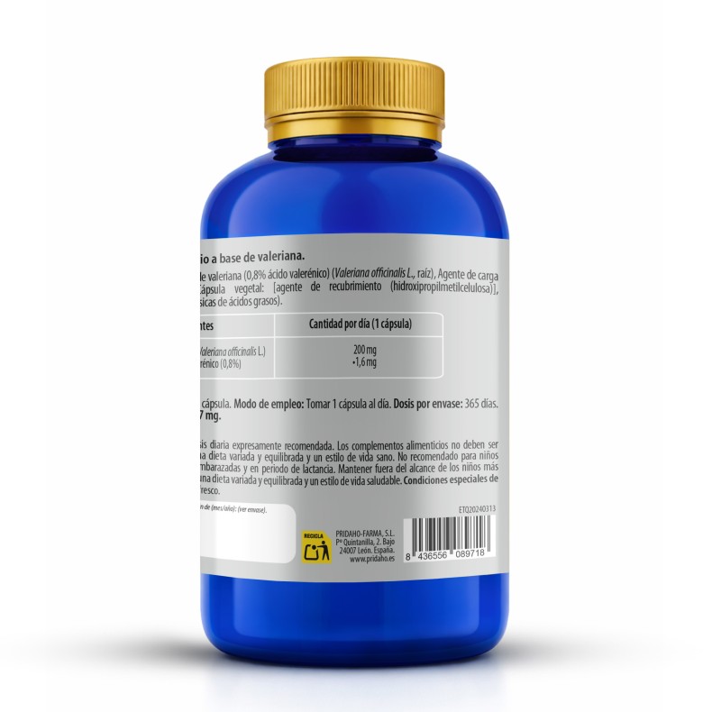 PHYTOFARMA Valeriana 365 cápsulas
