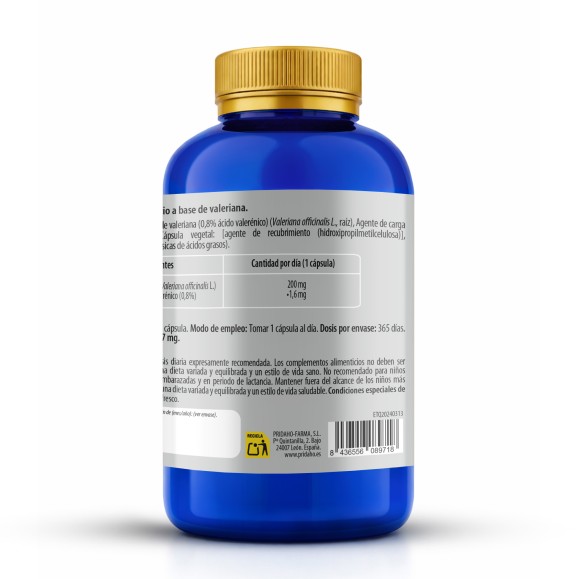 PHYTOFARMA Valeriana 365 cápsulas