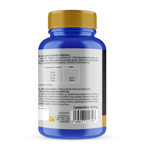PHYTOFARMA Vitaminas D3+K2 90 cápsulas vegetales