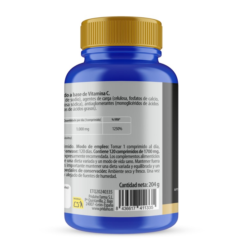 PHYTOFARMA Vitamina B12 25 µg 120 cápsulas