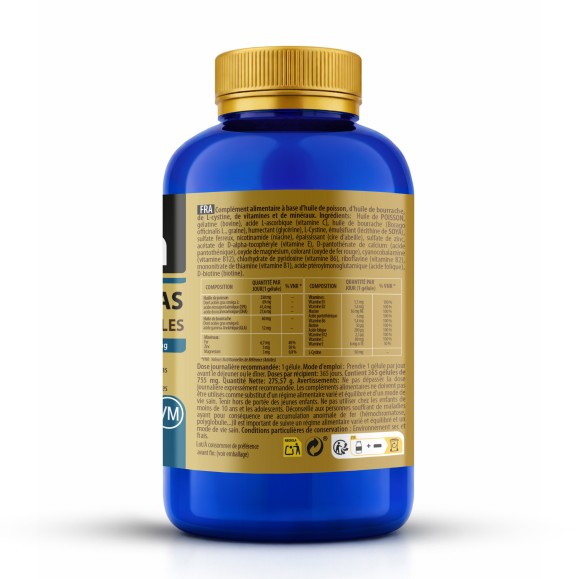 SANON Omega 3,6,9 plus 180 cápsulas blandas