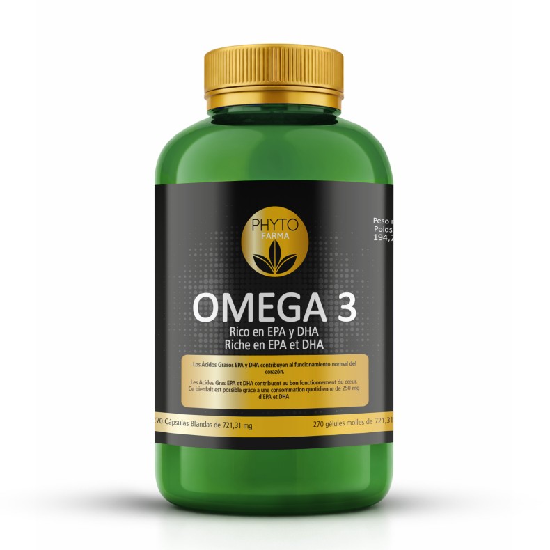 PHYTOFARMA Omega 3 270 cápsulas blandas