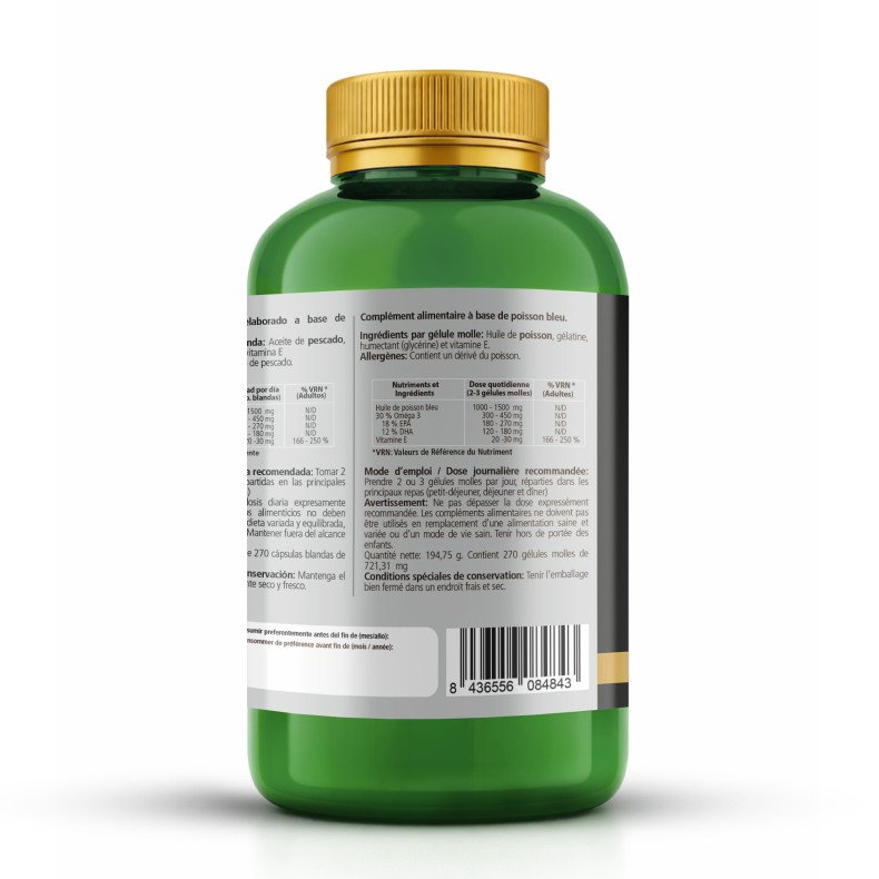 PHYTOFARMA Omega 3 270 cápsulas blandas