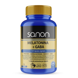 SANON Melatonina + Gaba 120 cápsulas vegetales