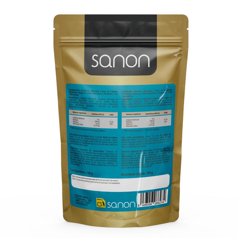 SANON Colágeno hidrolizado Doypack 300g