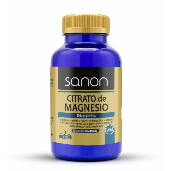 SANON Citrato de magnesio 180 comprimidos