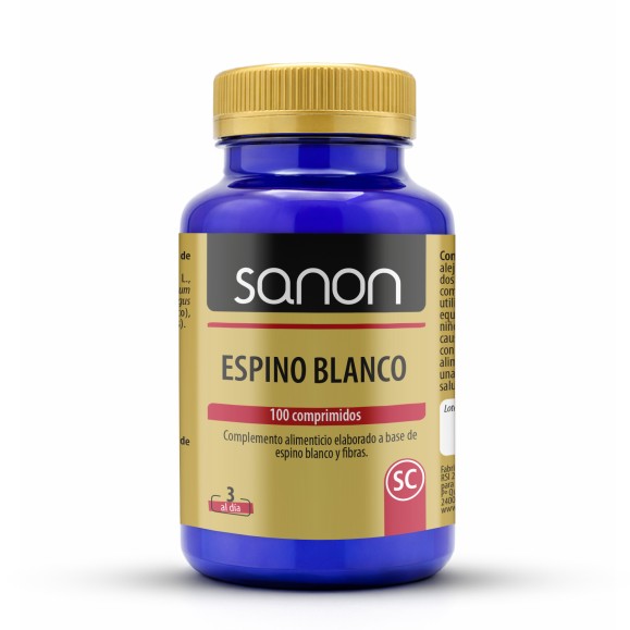 SANON Espino Blanco 100 comprimidos