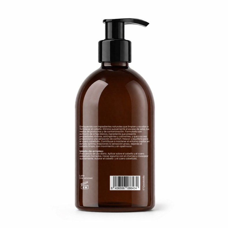 XENSIUM Nature Champú con extracto de Ortiga blanca 500 ml