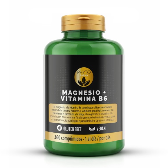 PHYTOFARMA Magnesio + Vitamina B6 360 comprimidos