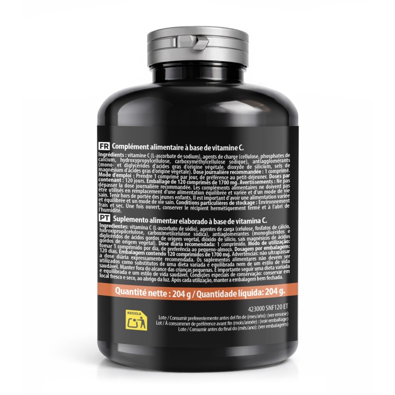 SANON  SPORT Vitamina C 120 comprimidos
