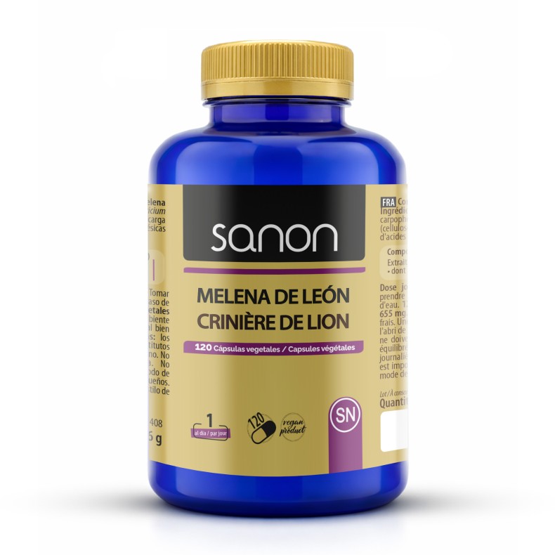 SANON Melena de león 120 cápsulas vegetales
