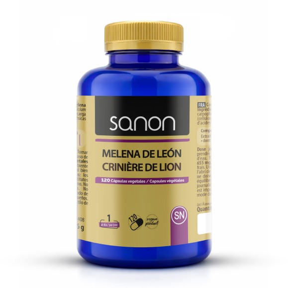 SANON Melena de león 120 cápsulas vegetales