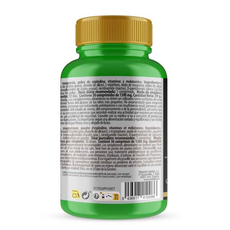 PHYTOFARMA Triptófano 30 comprimidos